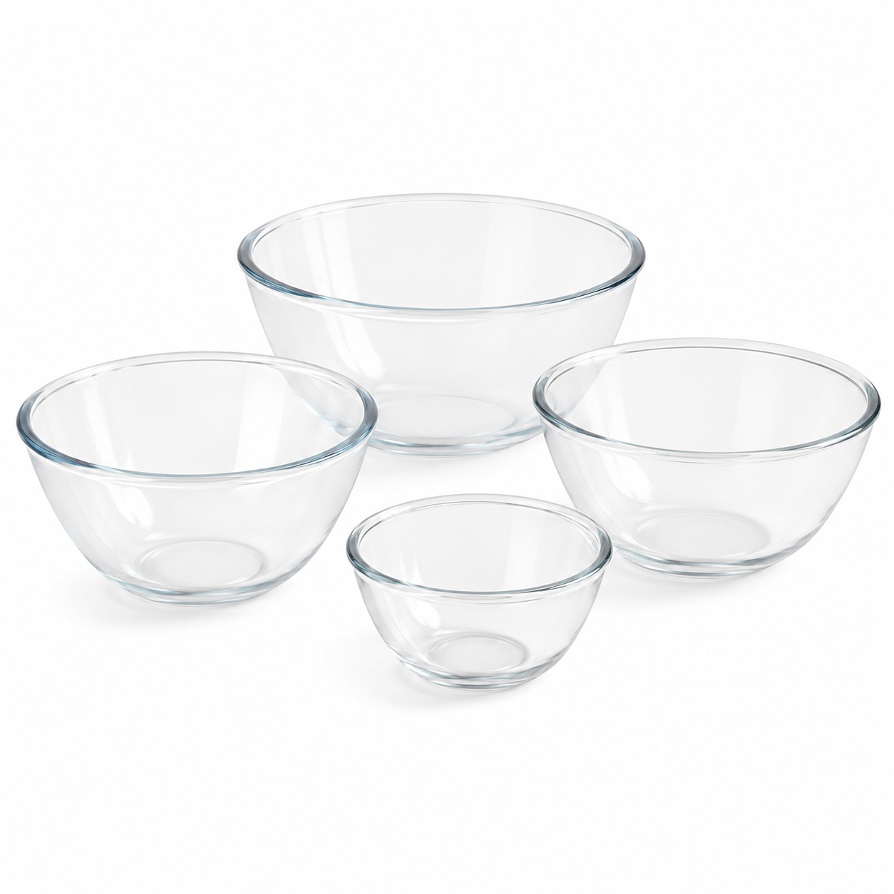 serving glass bowl